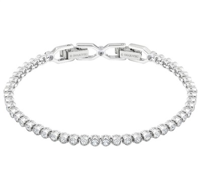 Swarovski IMBER Bracelet, White, Rhodium Plating, SW1808960