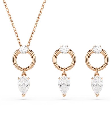 Swarovski Mesmera Set SW5733808 Takı Seti Rose Gold