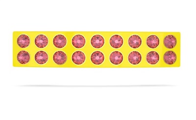 Swarovski Hair clip SW5622228 Saç Tokası Sarı
