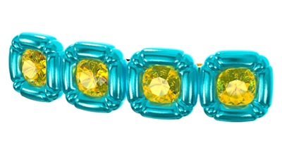 Swarovski Dulcis Hair Clip SW5617239 Saç Tokası Yeşil