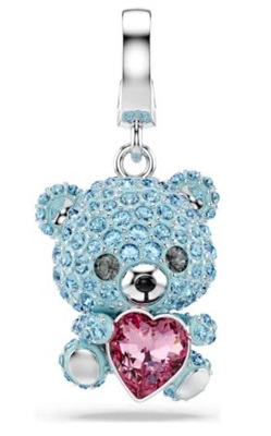 Swarovski Idyllia:charm Aqua/rhs 5750253 Mavi
