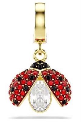 Swarovski Idyllia charm, Ladybug SW5743138 Altın