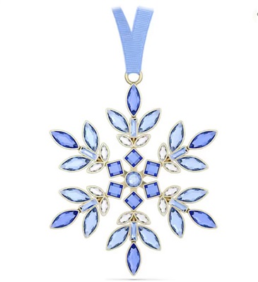 Swarovski Gema Holiday Ornament SW5691042, синее украшение