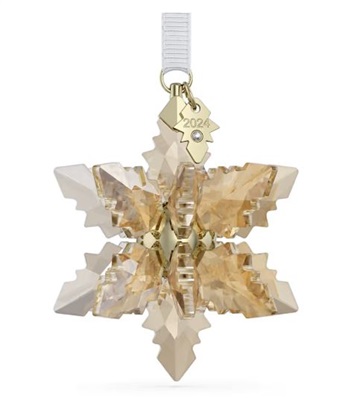 Swarovski Annual Edition Festive 3D Ornament 2024 SW5674348, золотой