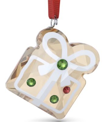 Swarovski Holiday Cheers Gingerbread Gift Ornament SW5656278