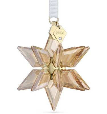 Swarovski Annual Edition Festive 3D Ornament 2023 SW5653577 Altın