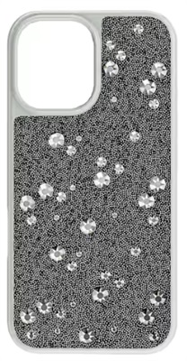 Swarovski High smartphone case, Scattered design, iPhone® 16 SW5698782 Gümüş