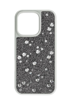 Swarovski High smartphone case, Scattered design, iPhone® 16 Pro SW5698783 Gümüş