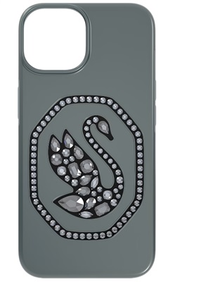Swarovski Signum Swan iPhone 14 Pro Phone Case SW5649839 Black