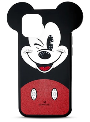 Swarovski Mickey iPhone® 12 mini Phone Case SW5592047 Black Red