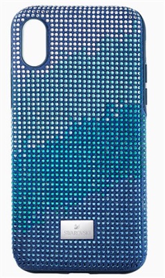 Swarovski Crystalgram iPhone XS Max Phone Case SW5533972 Navy