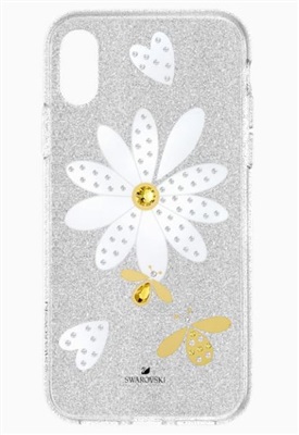 Swarovski Eternal Flower iPhone XS/X Phone Case SW5520597, Silver