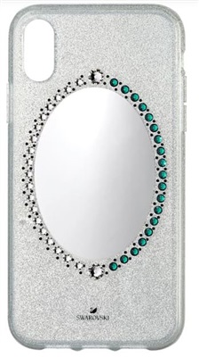 Swarovski Black Baroque iPhone XR Phone Case SW5504674 Silver