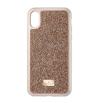 Swarovski Glam Rock iPhone XS/X Phone Case SW5498749 Rose Gold