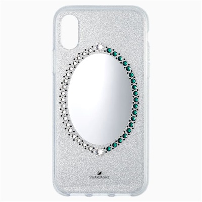Swarovski Black Baroque Iphone XS/X Smartphone Case SW5494431 Gümüş