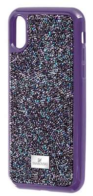 Swarovski Paradise Shine Fine Rock iPhone XR Phone Case SW5478874 Purple