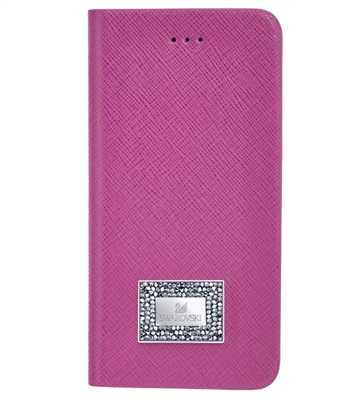 Swarovski Versatile Samsung Galaxy S7 Book Case SW5292421 Fuşya