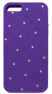 Swarovski Swanflower Purple Silicone Iphone 5/5S Smartphone Case SW5076389