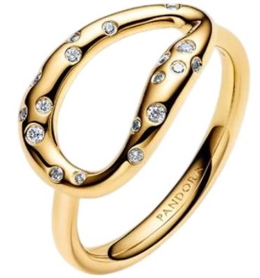 Pandora 164676C01 золотое кольцо