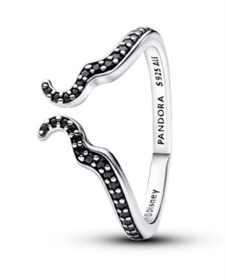 Pandora Disney 194333C01 Ring, Black/Silver