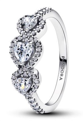 Pandora 194413C01 Серебристое кольцо