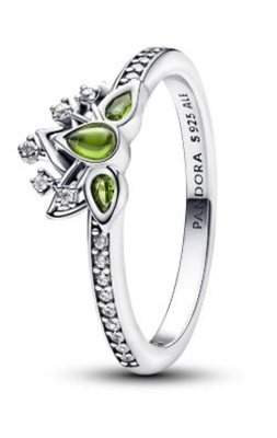 Pandora Disney Princess Tiana Crown Ring 193653C01 Silver