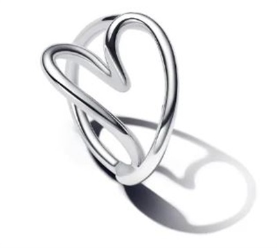 Pandora 193288C00 Silver-Tone Ring