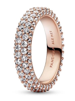 Pandora 14K Rose Gold-Plated Ring 182629C01 Yüzük Rose Gold