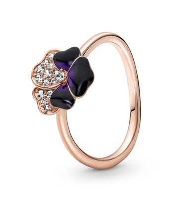 Pandora 180764C01 кольцо цвета розового золота