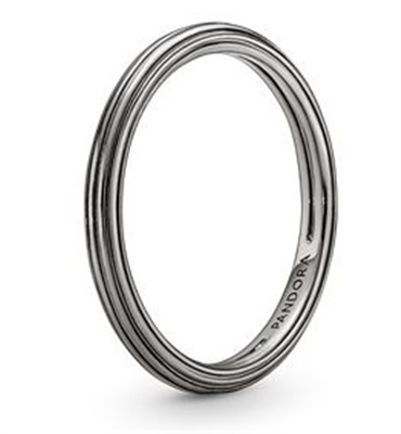 Кольцо Pandora ME 149591C00, тёмно-серое