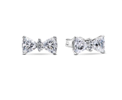 Pandora 293506C01 Silver Earrings