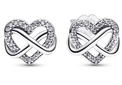 Pandora 292667C01, серебристые серьги