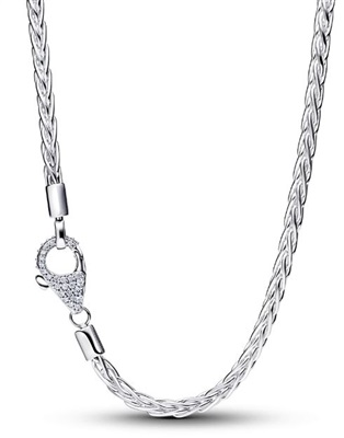 Pandora 394463C01-45 Серебристое колье