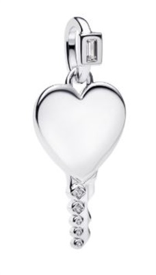 Pandora Moments 394353C01 Gümüş Kalp Charm