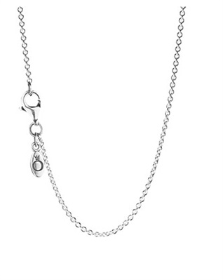 Pandora 590412-45, серебристое колье 45 см