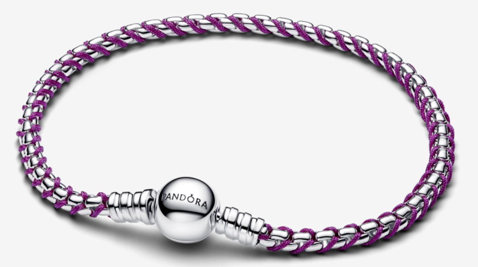 Pandora 593816C03 Bilezik Mor