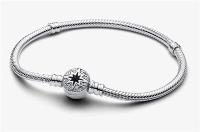 Браслет Pandora «Северная звезда» 593584C01, серебристый