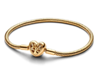 Pandora Family Tree Heart Bracelet 563516C01 Gold