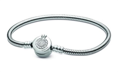 Pandora Moments 599046C01 серебристый браслет