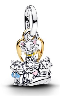 Pandora 764465C01 Charm Gümüş/altın