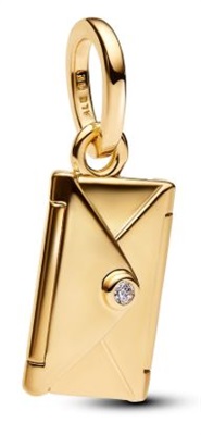 Pandora 764421C01 Gold-Tone Envelope Charm
