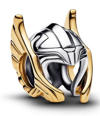Pandora 764215C00 шарм, серебро/золото