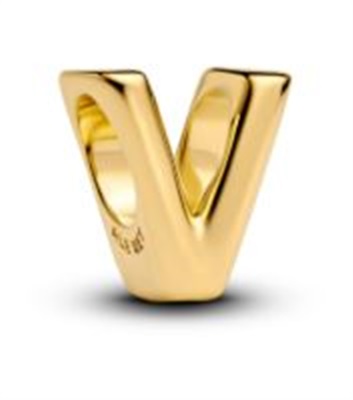 Pandora 763968C00 Gold V Charm