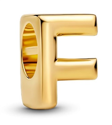 Pandora 763952C00 Altın F Harf Charm
