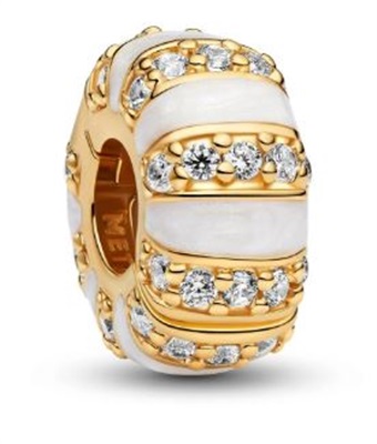 Pandora Taşlar ve Mine Klips Charm 763785C01 Altın