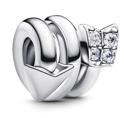 Pandora Kıvrık Ok Charm 793665C01 Gümüş