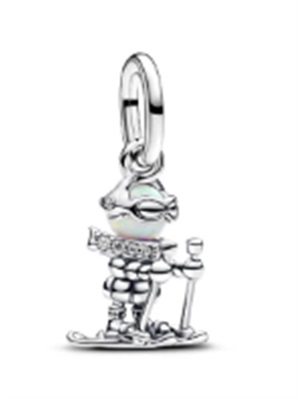 Pandora Skier Dangle Charm 793514C01 Silver