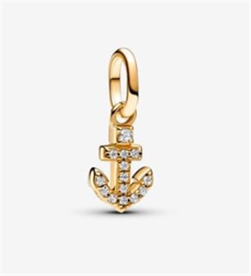 Pandora ME Çapa Mini Sallantılı Charm 763369C01 Altın