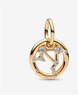 Pandora Zodyak Terazi Charm Kolye Ucu 762712C01 Altın