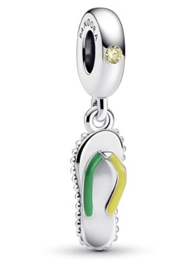 Pandora Plaj Terliği Sallantılı Charm 792197C01 Gümüş